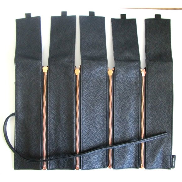 Sephora Ready to Roll Makeup Brush Roll Bag - Rolled Cosmetic Brushes Holder - Picture 7 of 15